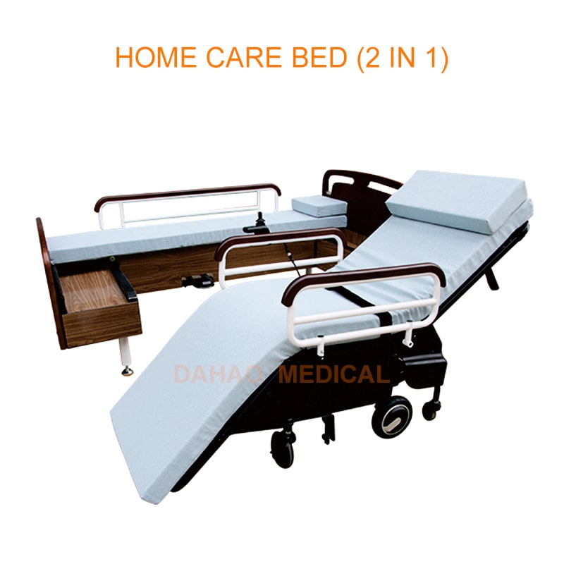 Separable Home Care Bed with electric wheelchair