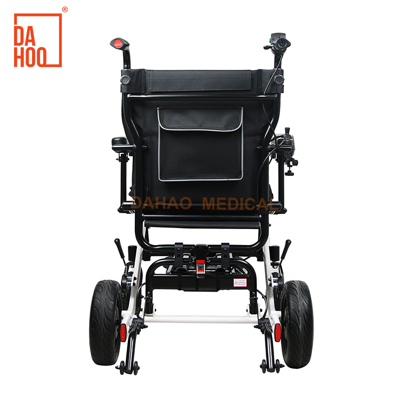 Portable Aluminum Folding Electric Wheelchair with Powerful Performance