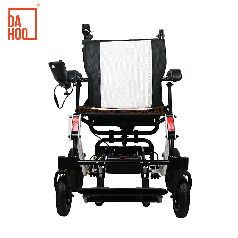 Portable Aluminum Folding Electric Wheelchair with Powerful Performance