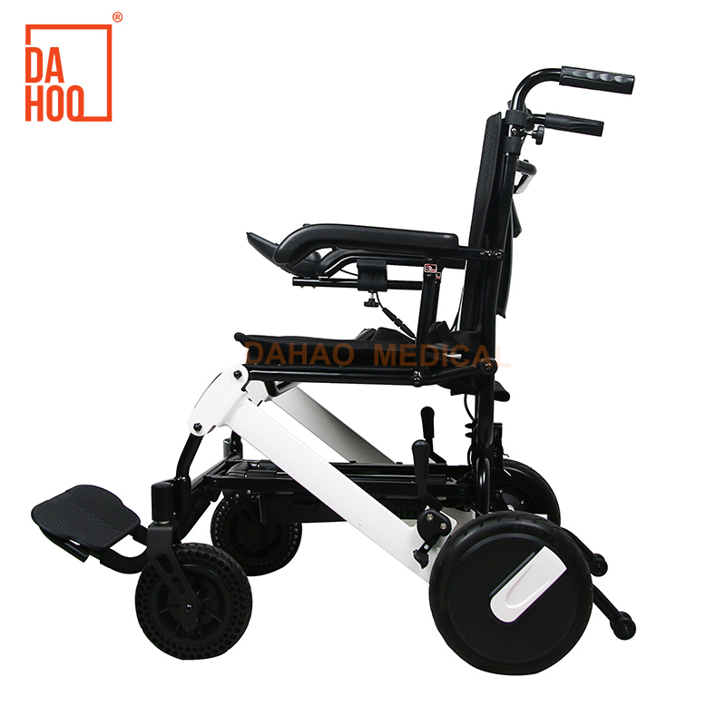 Portable Aluminum Folding Electric Wheelchair with Powerful Performance