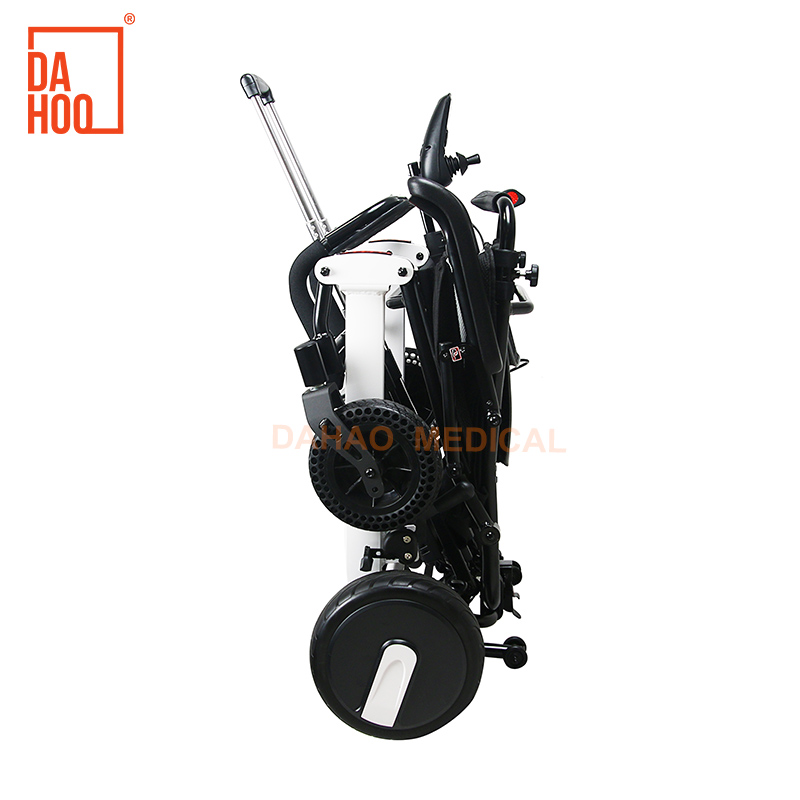 Portable Aluminum Folding Electric Wheelchair with Powerful Performance