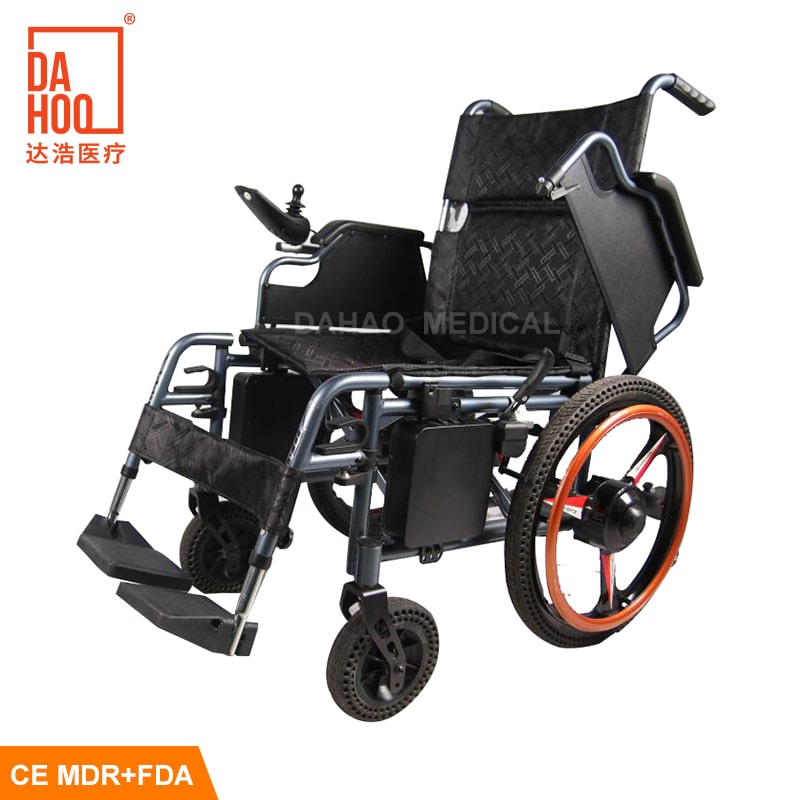 Aluminum Frame Folding Dual-purpose Manual and Electric Wheelchair