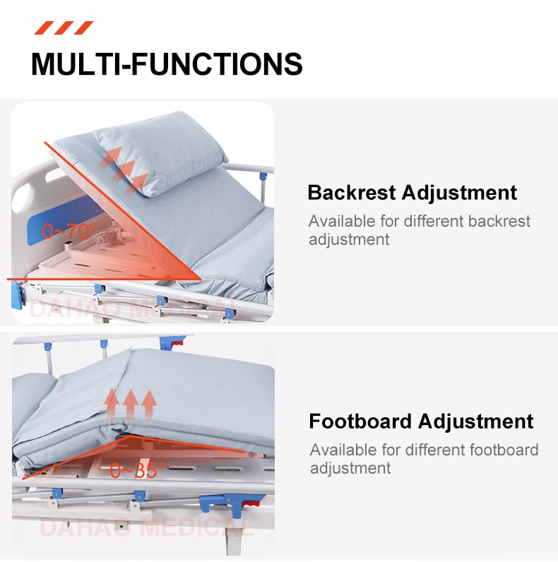 Electric home care bed