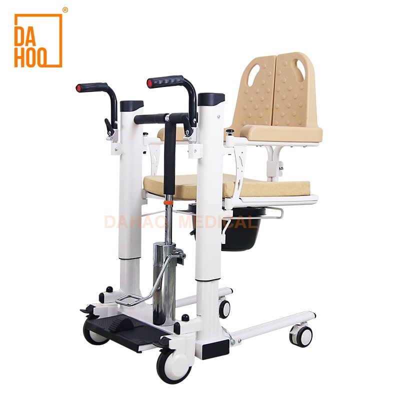 Waterproof Hydraulic Transfer Chair for Home Hospital Use