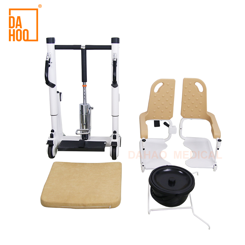 Waterproof Hydraulic Transfer Chair for Home Hospital Use