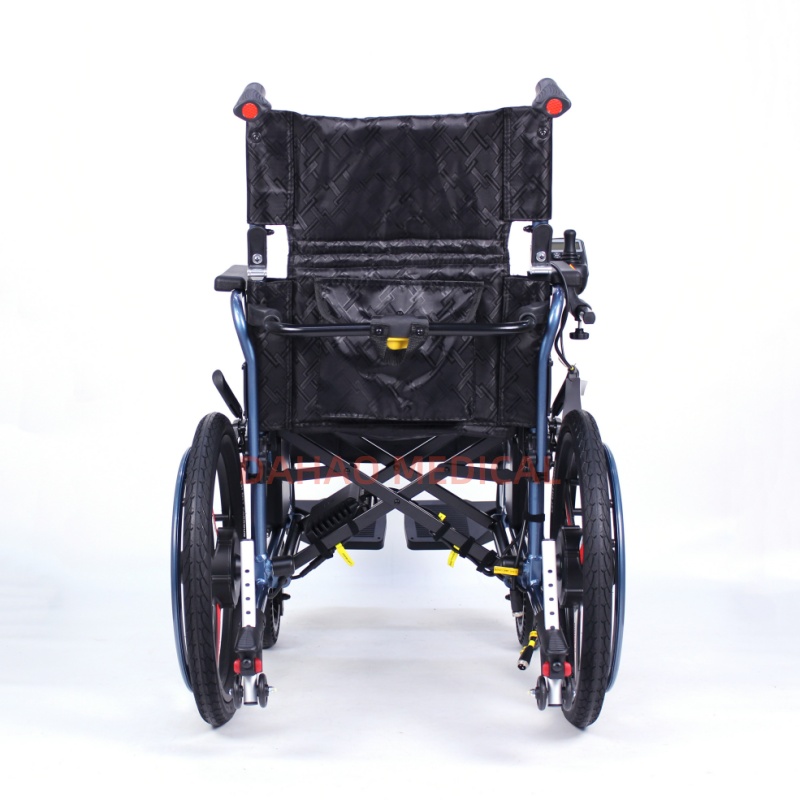 Aluminum Frame Folding Dual-purpose Manual and Electric Wheelchair