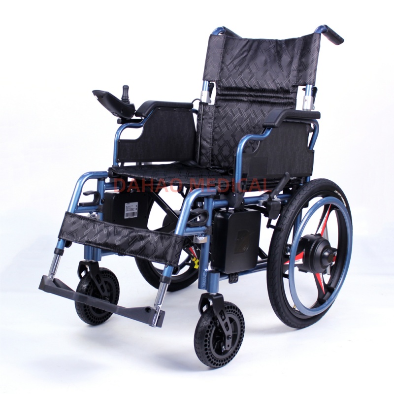 Aluminum Frame Folding Dual-purpose Manual and Electric Wheelchair