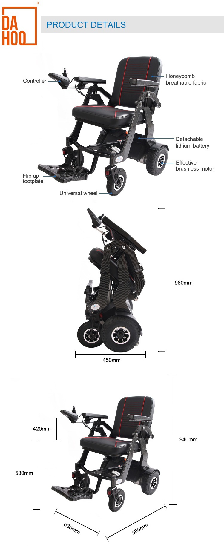multifunctional wheelchair