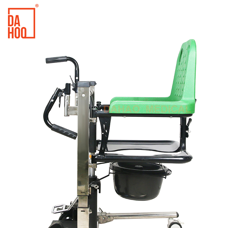 Stainless Steel Hydraulic Transfer Chair for Elderly